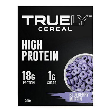 Truely Protein Cereal Blueberry 6 X 200 Grams by Truely