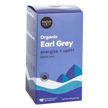 Tealish Organic Tea Earl Grey 15 Count by Tealish