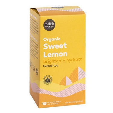 Tealish Organic Tea Sweet Lemon 15 Count by Tealish