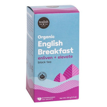 Tealish Organic Tea English Breakfast 15 Count by Tealish