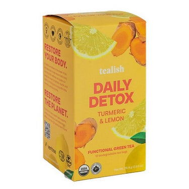 Tealish Functional Tea Daily Detox 12 Count by Tealish