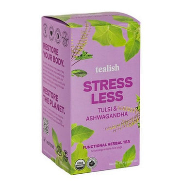 Tealish Functional Tea Stress Less 12 Count by Tealish