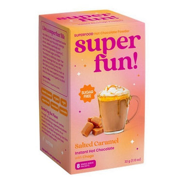 Superfun Salted Caramel Hot Chocolate 8 Count by Tealish