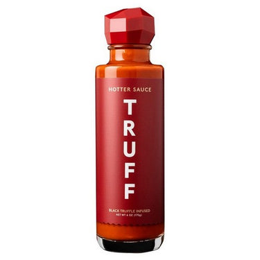 TRUFF Black Truffle Hotter Sauce 6 x 170 Grams by TRUFF