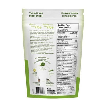 Vibe Foods, Vibe Crunchy Kale Vegan Sour Cream And Green Onion, 12 X 75 Grams