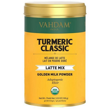 Vahdam Latte Mix Classic Turmeric 100 Grams by Vahdam Teas