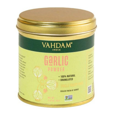 Vahdam Spice Garlic Granules 70 Grams by Vahdam Teas