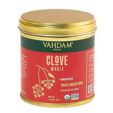 Vahdam Spice Clove Buds 50 Grams by Vahdam Teas