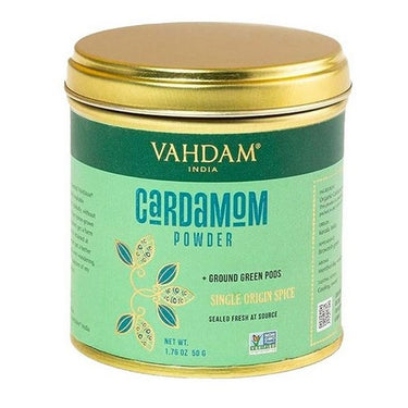 Vahdam Spice Cardamom Powder 50 Grams by Vahdam Teas