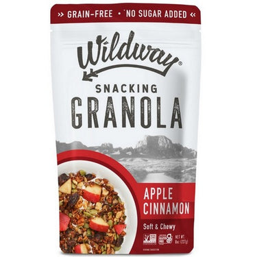 Wildway Granola Apple Cinnamon 6 X 227 Grams by Wildway