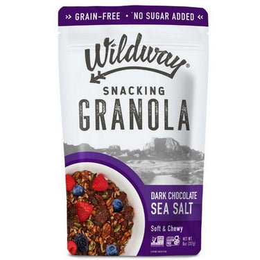 Wildway Granola Dark Chocolate Sea Salt 6 X 227 Grams by Wildway