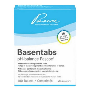Basentabs pH-Balance Pascoe Antacid With Alkaline Salts 100 Count by Pascoe