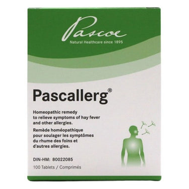 Pascallerg Homeopathic Remedy Hay Fever And Allergies 100 Count by Pascoe