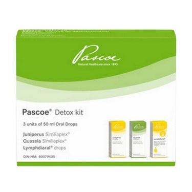 Detox Kit With Juniperus Quassia And Lymphdiaral Homeophathic Remedy 3 X 50 Ml by Pascoe