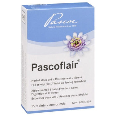 Pascoflair Herbal Sleep Restlessness And Stress Aid 15 Count by Pascoe