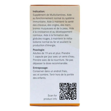 Vitapas B Complex Multivitamin Supplement 60 Count by Pascoe