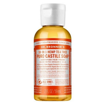 Pure Castile Liquid Soap Tea Tree 59 Ml by Dr.Bronner's