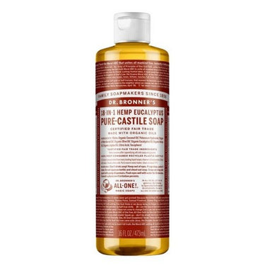 Pure Castile Liquid Soap Eucalyptus 473 Ml by Dr.Bronner's