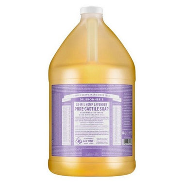 Pure Castile Liquid Soap Lavender 3.8 Liters by Dr.Bronner's