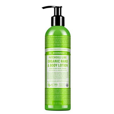 Organic Hand And Body Lotion Patchouli Lime 237 Ml by Dr.Bronner's