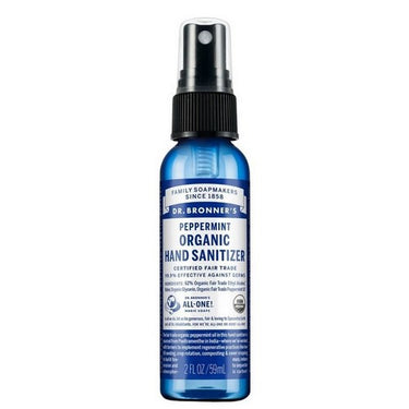 Organic Hand Sanitizer Peppermint 59 Ml by Dr.Bronner's