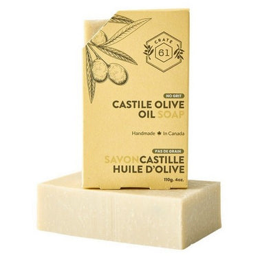 Plant-Based Bar Soap Castile 110 Grams by Crate 61