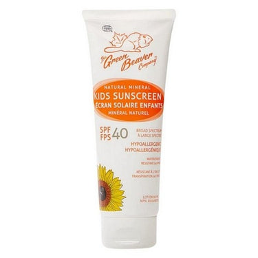 Kids Natural Mineral Sunscreen Lotion SPF 40 90 Ml by Green Beaver