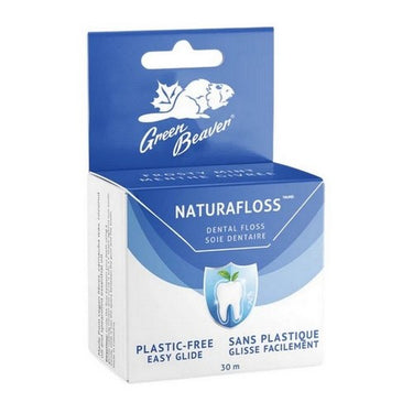NaturaFloss Dental Floss Easy Glide Frosty Mint 1 Each by Green Beaver