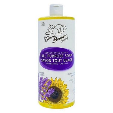 Castile Soap Liquid Lavender 990 Ml by Green Beaver