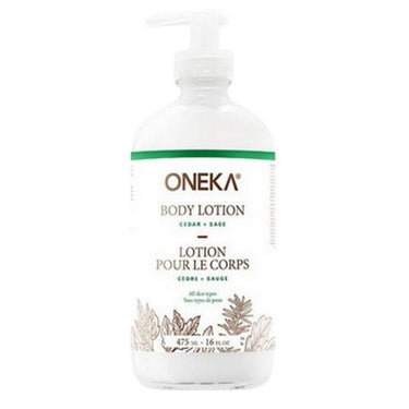 Oneka Body Lotion Cedar And Sage 475  Ml by Oneka