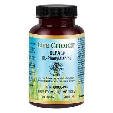 Amino Acids DL-Phenylalanine 60 Veggie Caps by Life Choice