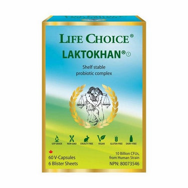 Laktokhan Probiotic Complex 60 Count by Life Choice