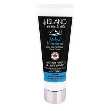 Hand And Body Lotion Naked Unscented 100 Ml by Island Essentials