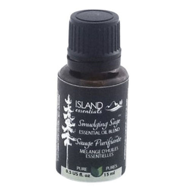 Essential Oil Blend Pure Smudging Sage 15 Ml by Island Essentials