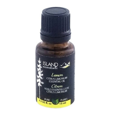 Essential Oil Pure Lemon 15 Ml by Island Essentials