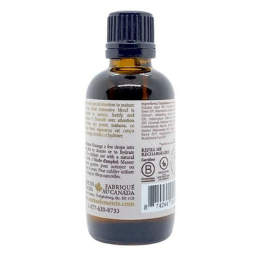 All-In-One Restorative Face Oil Helichrysum And Ylang Ylang 60 Ml by Oneka