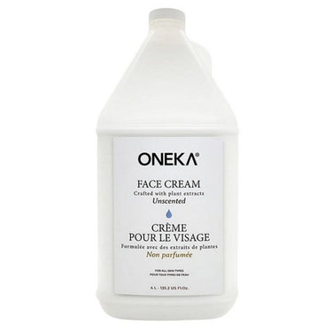 Oneka Face Cream Unscented 4 Liters by Oneka