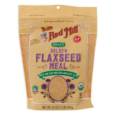 Bobs Red Mill, Organic Flax Seed Meal, 453 Grams (Case Of 4)