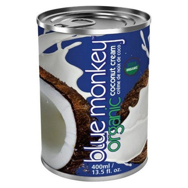Blue Monkey, Organic Coconut Cream, 400 Ml (Case Of 24)