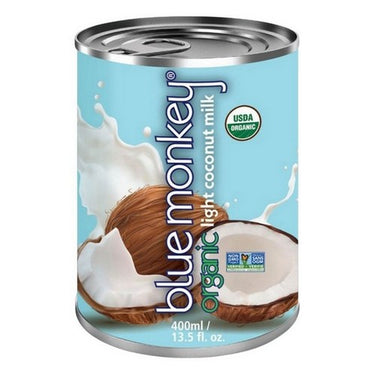 Blue Monkey, Organic Coconut Milk, 400 Ml (Case Of 6)