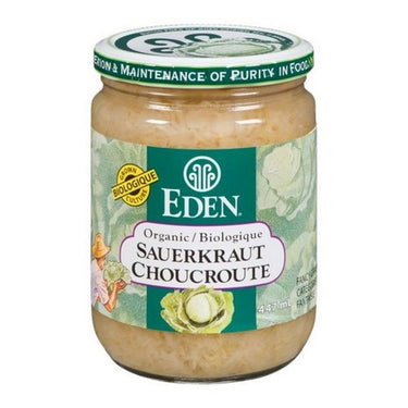 Eden Foods, Organic Sauerkraut, 447 Ml (Case Of 12)