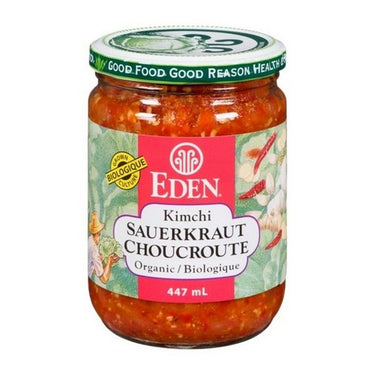 Eden Foods, Organic Sauerkraut Kimchi, 447 Ml (Case Of 12)