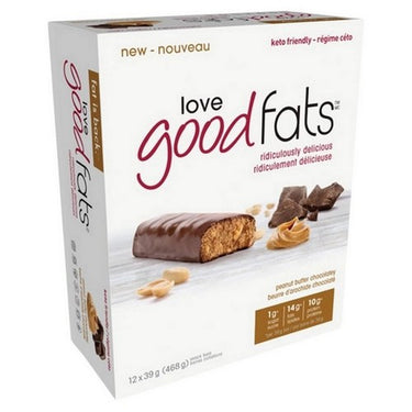 Fats Peanut Butter Chocolate 39 Grams X 12 Count by Love Good Fats