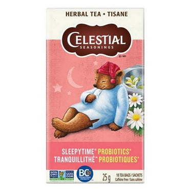 Sleepytime Probiotics Herbal Tea Case Of 6 X 18 Bags by Celestial Seasonings