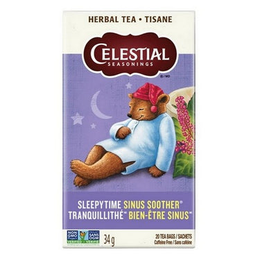 Sleepytime Sinus Soother Herbal Tea Case Of 6 X 20 Bags by Celestial Seasonings
