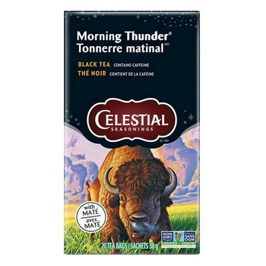 Morning Thunder Black Tea Case Of 6 X 20 Bags by Celestial Seasonings