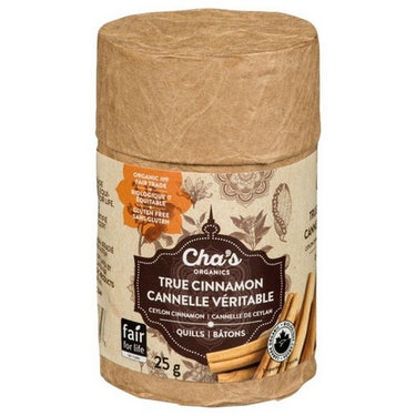 Chas Organics, Organic Cinnamon Quills, 25 Grams (Case Of 6)