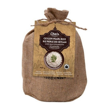 Chas Organics, Organic Ceylon Heirloom Pearl Rice, 900 Grams (Case Of 6)