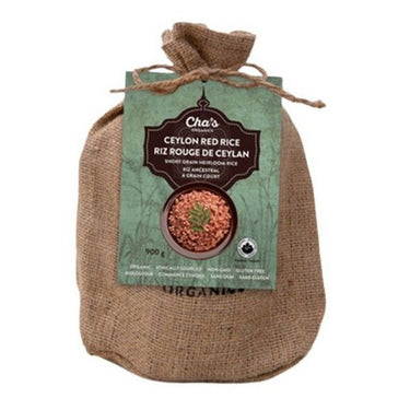 Chas Organics, Organic Ceylon Heirloom Red Rice, 900 Grams (Case Of 6)