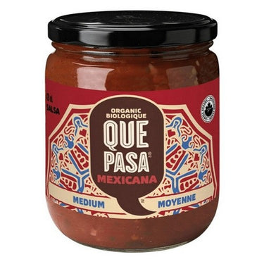 Que Pasa, Organic Medium Mexicana Salsa, 420 Ml (Case Of 12)